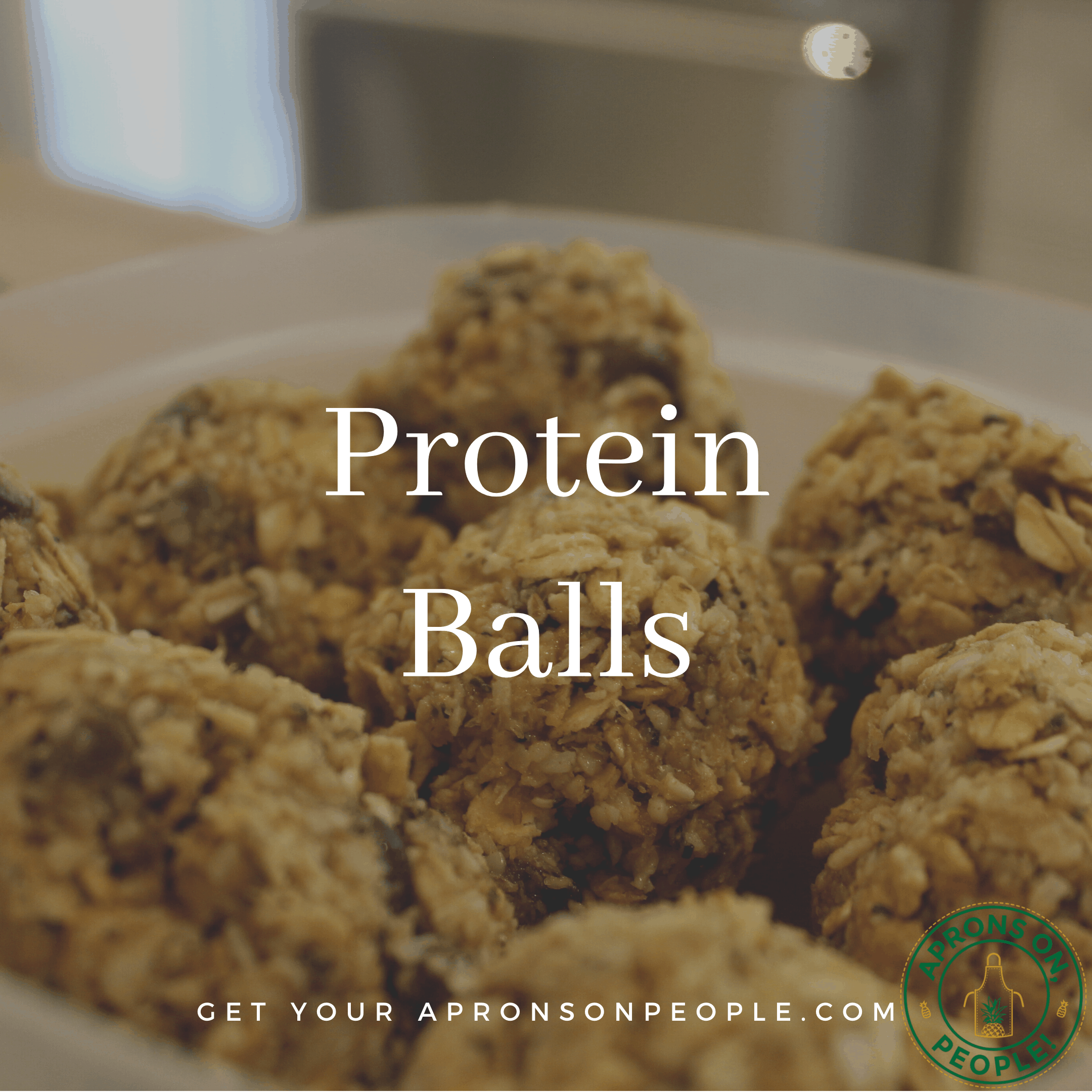 Protein Balls on a Plate